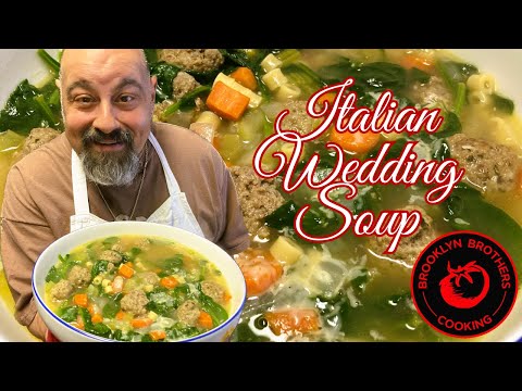 Italian Wedding Soup Recipe | Classic Meatball Soup