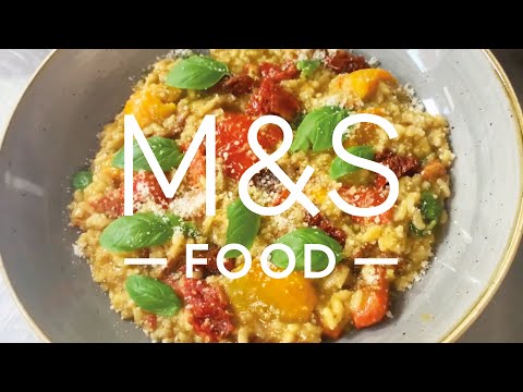 Chris&#039; Hearty Veggie Risotto | Feed Your Family | M&amp;S FOOD