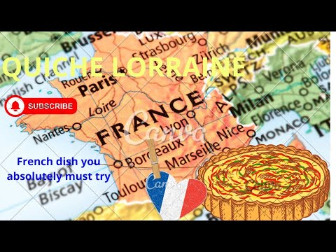 Indulge in French Elegance: Savory Delight with Quiche Lorraine #food #quiche #history #youtube #top