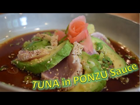 &quot;Recipe of the Week&quot; Sesame Seared Albacore Tuna with Ponzu Sauce