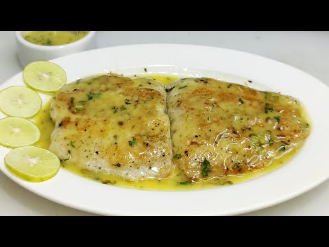 Grilled Fish with Lemon Butter Sauce | Pan Fry Fish | Easy Cooking | Healthy Cooking | Chef Ashok