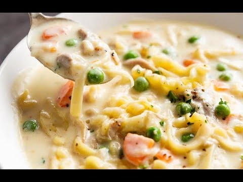 Creamy Chicken Noodle Soup