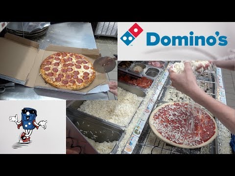 Domino&#039;s Pepperoni Pizza (HOW IT&#039;S MADE)