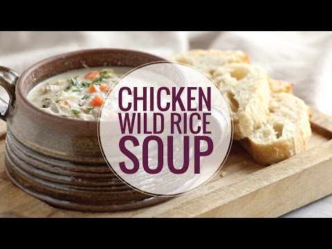 Crockpot Chicken Wild Rice Soup