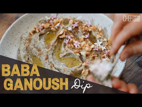 Gluten-Free Baba Ganoush To Make At Home | Roasted Eggplant Dip Recipe