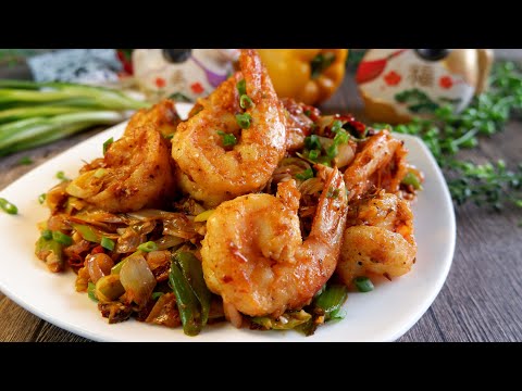 Try this Super Easy &amp; Amazing Sichuan Spicy Shrimp 四川虾炒大蒜 Easy Chinese Stir Fry Prawns Recipe 哈哈大算