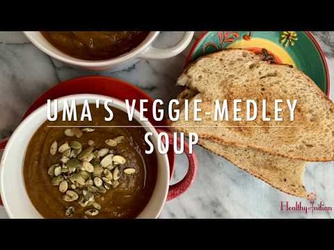 Uma&#039;s Veggie-Medley Soup