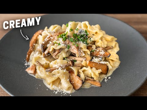 Mushroom White Sauce Pasta (The Ultimate Mushroom Lover&#039;s Recipe)