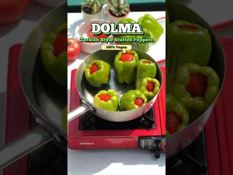 Vegan Stuffed Pepper Recipe 🫑 Healthy and Delicious Meal Idea