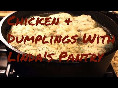 ~ Dutch Oven Chicken &amp; Dumplings With Linda&#039;s Pantry~