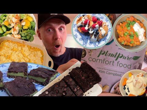 What I Eat in a Week: Plant Pure Comfort Food Review | Kim Campbell WFPB Vegan Plant-Based