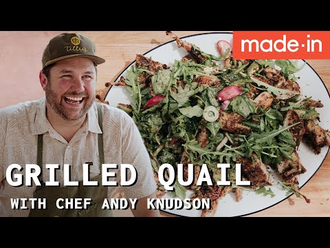 Quick &amp; Easy Grilled Quail Recipe With Chef Andy Knudson | Made In Cookware