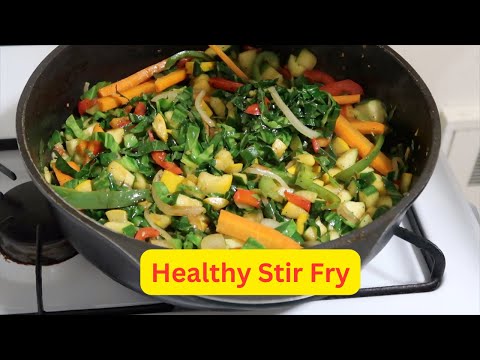 Delicious Stir Fry: Rainbow Veggie Delight