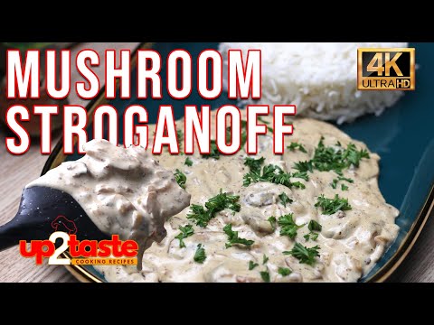 Mushroom Stroganoff | The Viral, Creamy Vegetarian Recipe 🍄