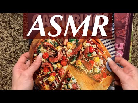 ASMR | GLOSSY MAGAZINE PAGE TURNING | SOFT WHISPERS | SPRING RECIPE IDEAS FOR THE GRILL | 1 HOUR