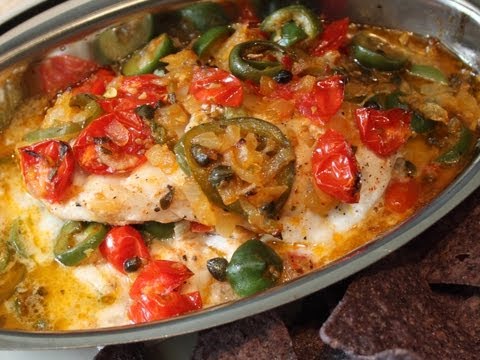 Veracruz-Style Red Snapper Recipe - Easy Baked Fish Veracruz