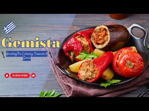 Gemista: Unveiling the Culinary Treasures of Greece #imagenishvideos #viral