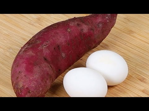 Do not eat any bread! Try this easy and quick sweet potato recipe!