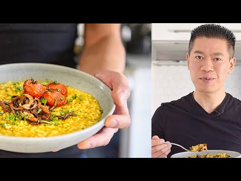 ANYONE can make this easy and MESME-RICING Saffron Risotto recipe