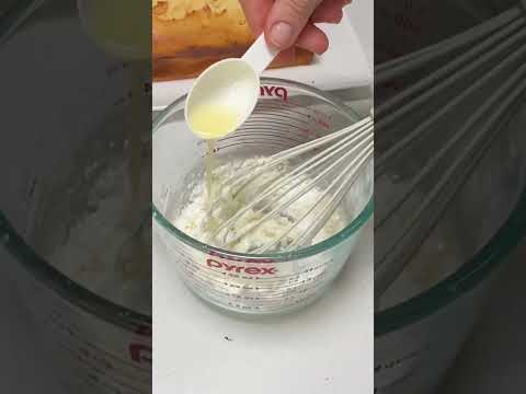Quick Lemon Glaze Icing 🍋