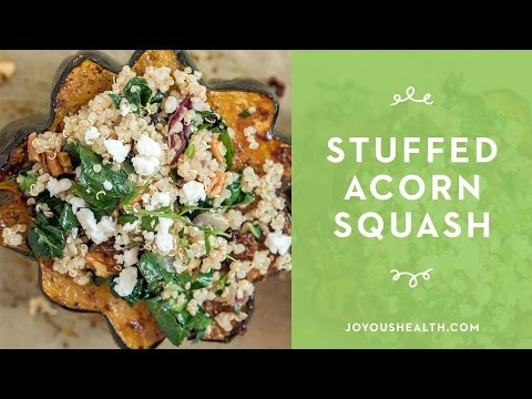 How to make Quinoa stuffed Acorn Squash