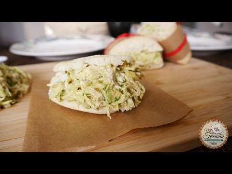 Pulled chicken and avocado Filling - Easy Arepa Recipe - Part 3