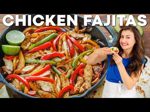 How to Make Easy Chicken Fajitas in Minutes - Quick and Simple Recipe!