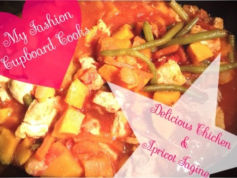 Moroccan Chicken &amp; Apricot Tagine // Healthy, No Guilt Dinner Idea!