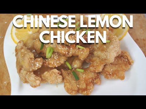 Chinese Lemon Chicken Recipe [SECRETS in the Lemon Gravy Sauce] Wally Cooks Everything