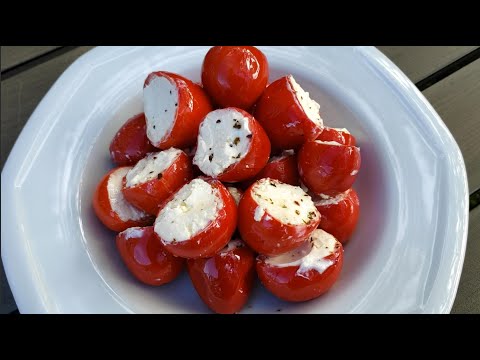 Home Made Pickled Stuffed Peppers like in the store