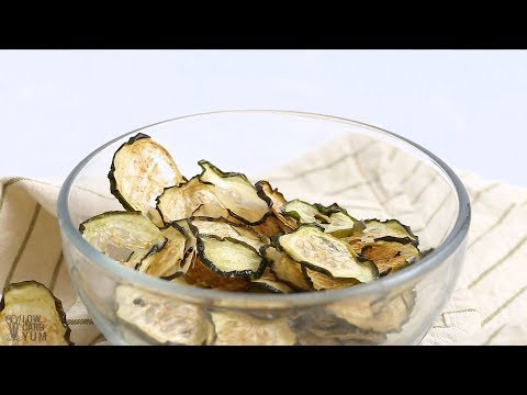 How to Make Baked Cucumber Chips