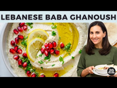 How to Make Baba Ghanoush | Lebanese Eggplant Dip