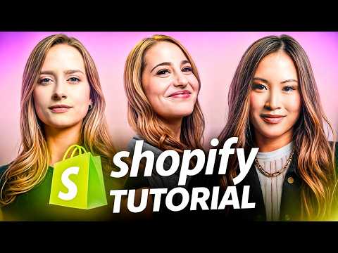 The OFFICIAL Shopify Tutorial For Beginners 2025