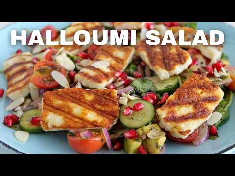 Grilled Halloumi Salad Recipe