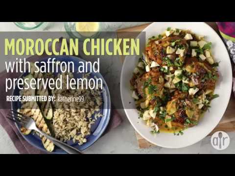 How to Make Moroccan Chicken with Saffron and Preserved Lemon | Dinner Recipes | Allrecipes.com