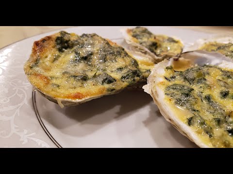 The Absolute BEST Oysters Rockefeller Recipe. hors d&#039;oeuvre or appetizer
