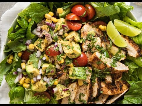 Mexican Chicken and Avocado Salad