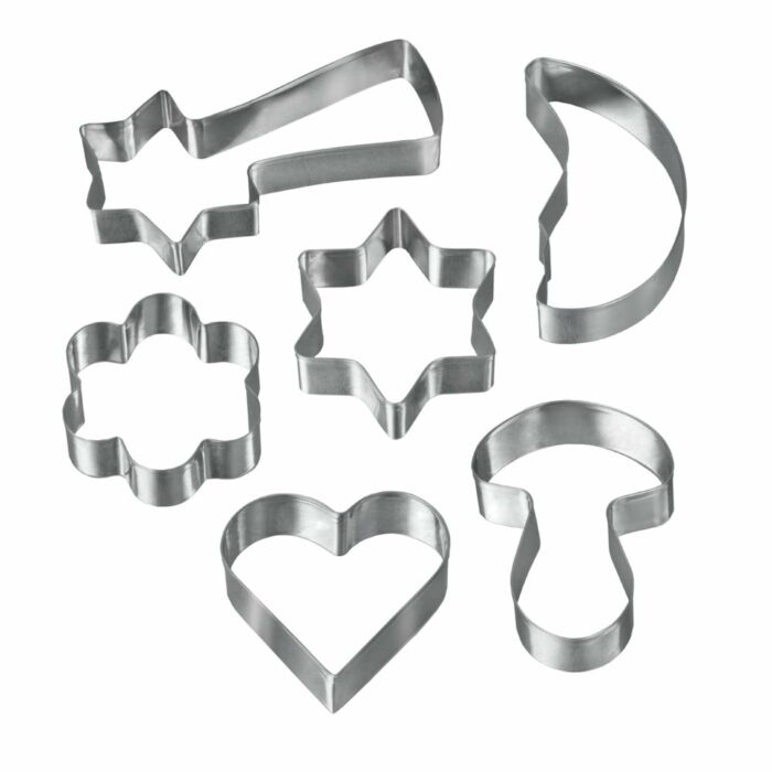 Súprava 6 antikoro vykrajovadiel Metaltex Cookie Cutters