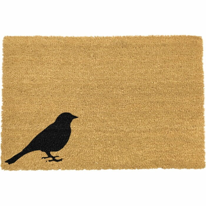 Rohožka z prírodného kokosového vlákna Artsy Doormats Bird