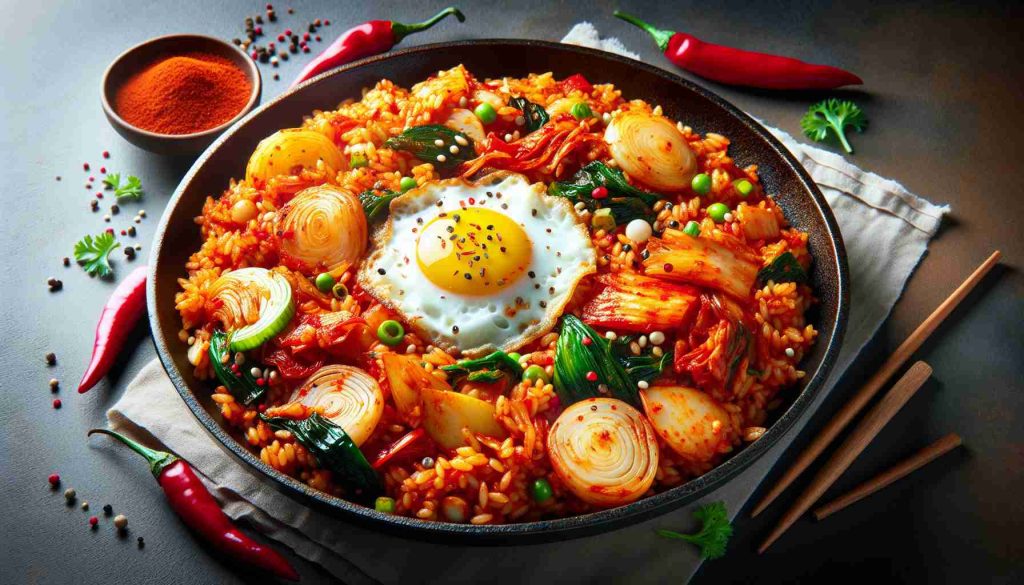 Spicy Korean Kimchi Fried Rice: A Flavorful and Comforting One-Pan Meal Spicy Korean Kimchi Fried Rice: A Flavorful and Comforting One-Pan Meal