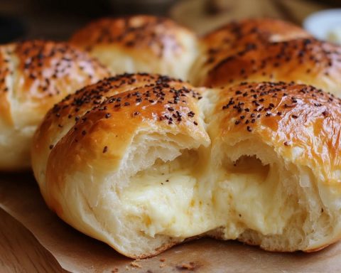 Authentic Georgian Cacapuri: A Heartwarming Cheese-Filled Bread that Delights the Senses