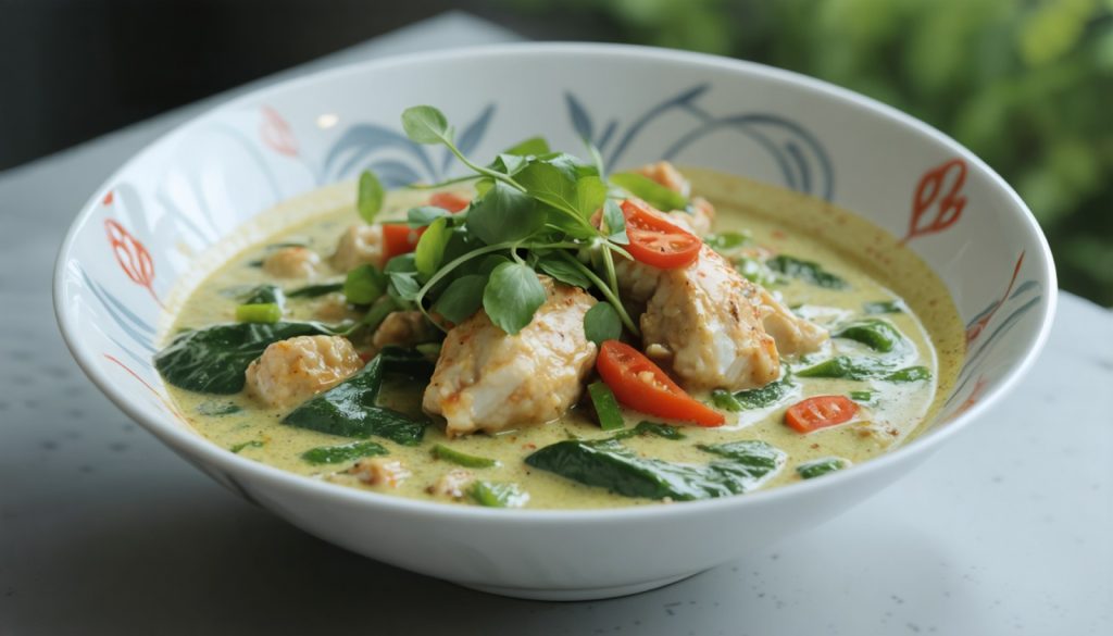 Revolutionizing Your Kitchen: Green Curry Kyckling with AI Twist Revolutionizing Your Kitchen: Green Curry Kyckling with AI Twist