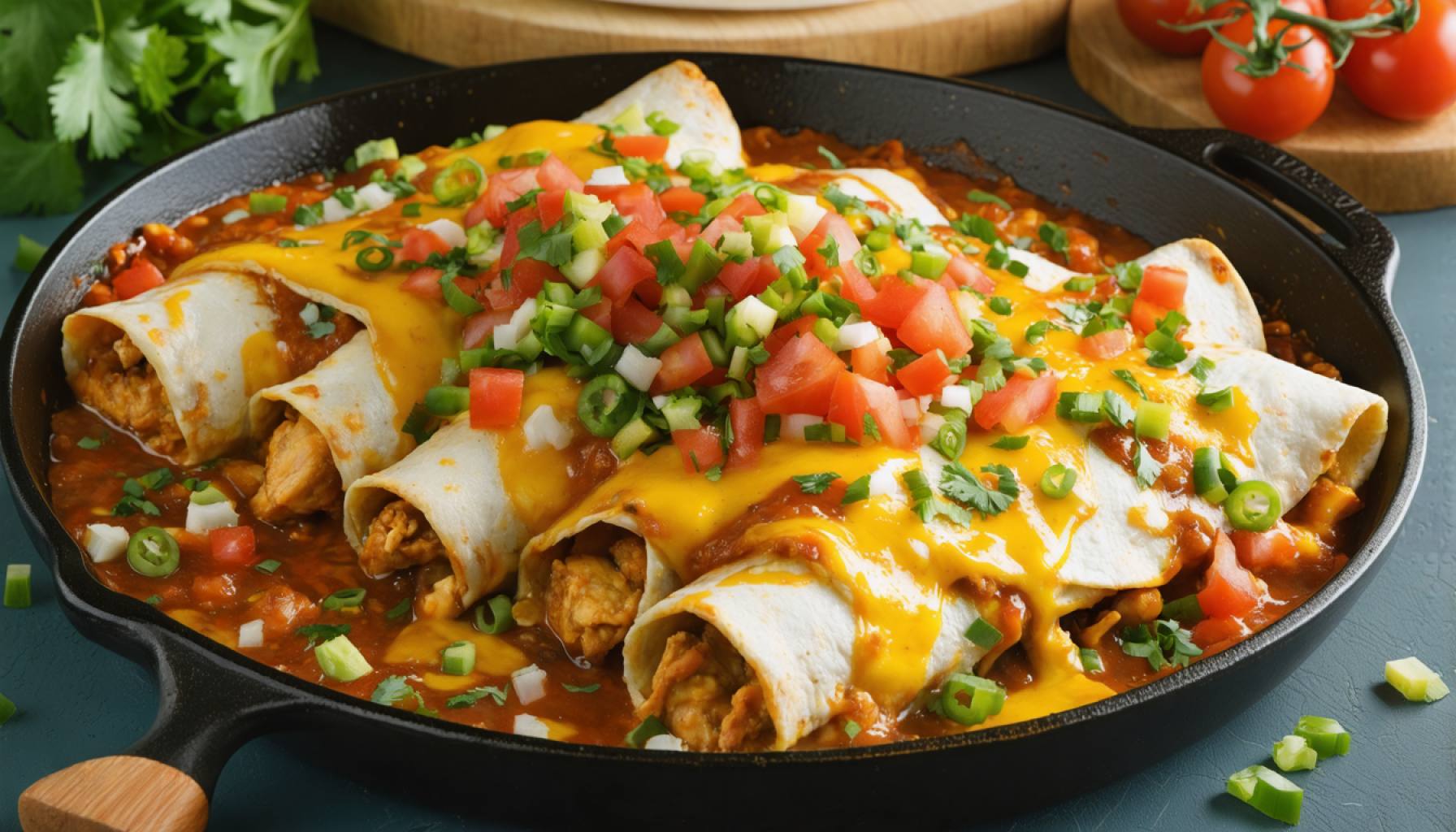 enchiladas مرغ نهایی! کشف لذت مکزیکی مخفی!