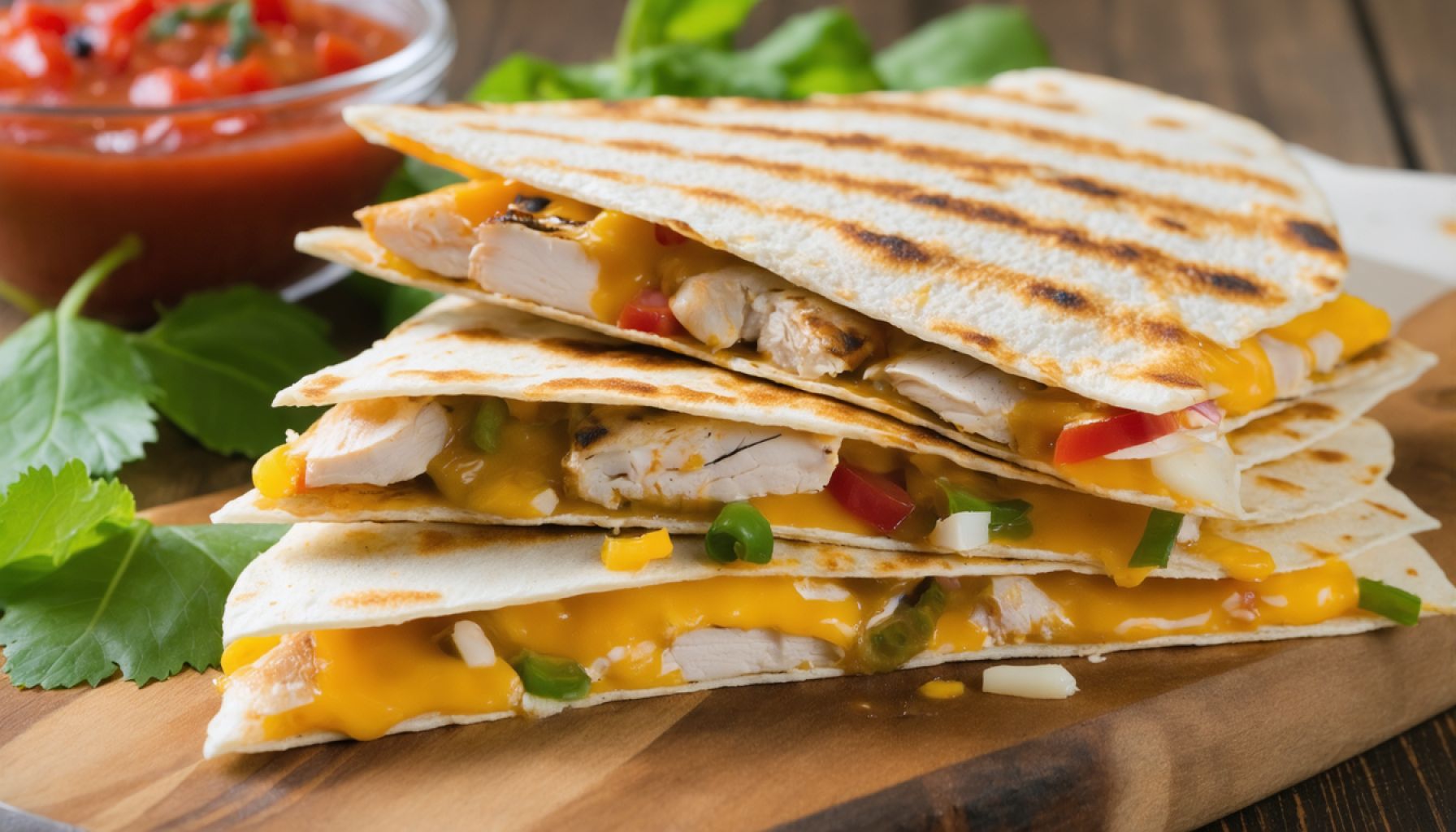 Pohane Pileće Quesadille: Fiesta Okusa! Laka i Ukusna Recept Unutra!