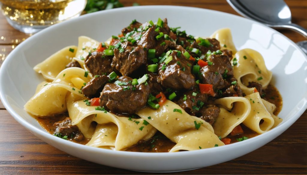 A Russian Classic Reinvented! Discover the Secret to Perfect Beef Stroganov