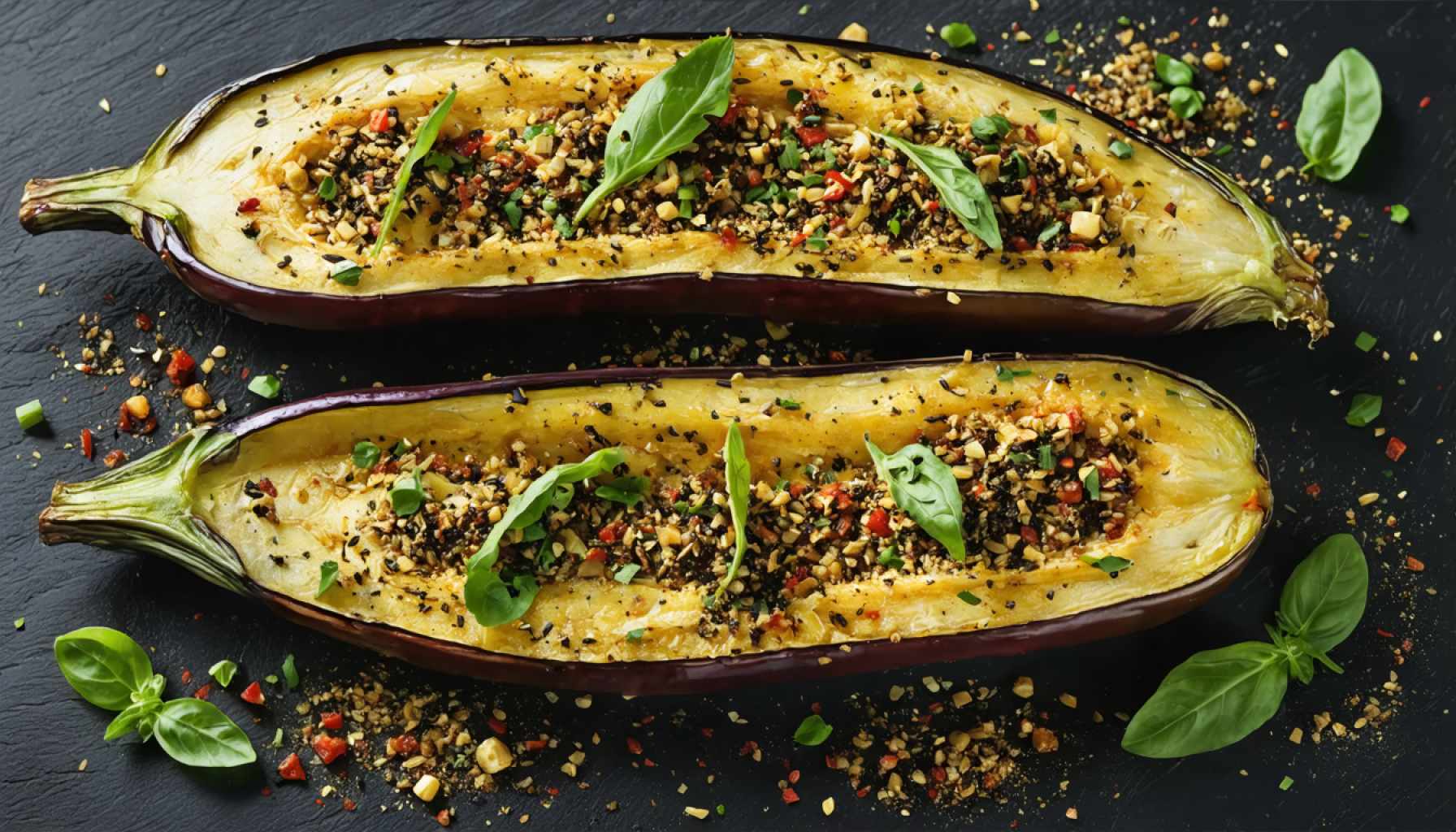 Ontgrendel Smaak: Recept voor Geroosterde Aubergine met Zaatar!
