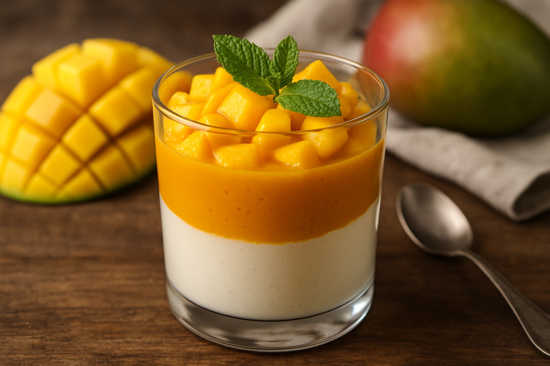 Desbloqueie o Segredo do Seme Mango Bicchiere! Uma Deliciosa Variação em um Clássico Sobremesa!