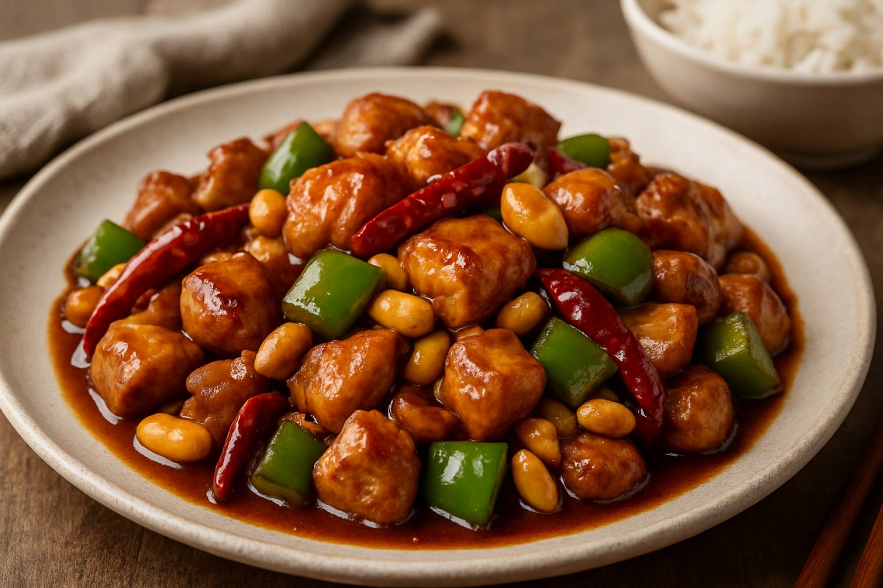 Ovaj začinjeni Kung Pao piletina će oduševiti vaše nepce! Isprobajte ga večeras!