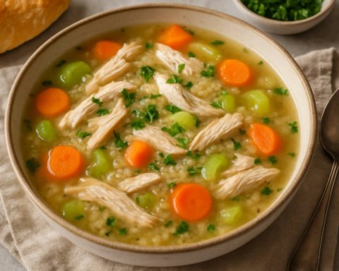 Discover the Secret to Comfort: Chicken Soup with Quinoa